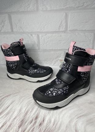 Дитячі, зимові черевики *geox* з waterproof1 фото