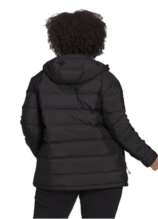 Женская куртка adidas helionic hooded down jacket (plus size) bsd17143 фото