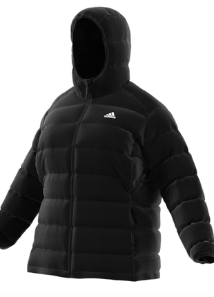 Женская куртка adidas helionic hooded down jacket (plus size) bsd17147 фото