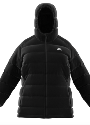 Женская куртка adidas helionic hooded down jacket (plus size) bsd17148 фото