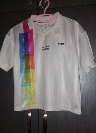 Крутая футболка puma x felipe pantone women's jersey, оригинал, размер xxs.