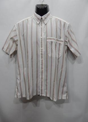 Мужская рубашка с коротким рукавом jonh henry оригинал р.50 (015кр) (только в указанном размере, 1 шт)