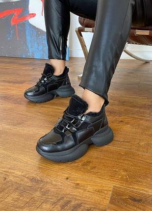 Кроссовки натуральная замша кожа лак