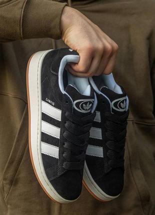 Жіночі кросівки adidas las campus black white