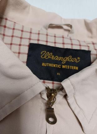 Чоловіча вінтажна куртка харік wrangler5 фото