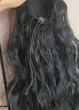 Накладне волосся шиньйон.2 фото