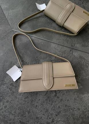 Кожаная сумка jacquemus1 фото