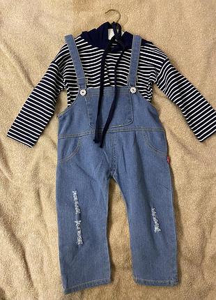 Джинсовий комбінезон