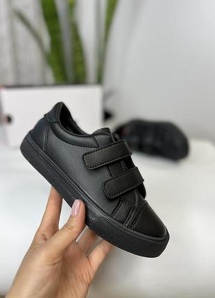 Кеди дитячі tm apawwa чорні кросівки