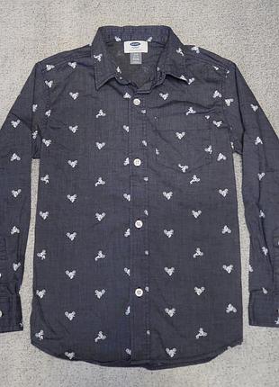 Рубашка old navy на 6-7 лет