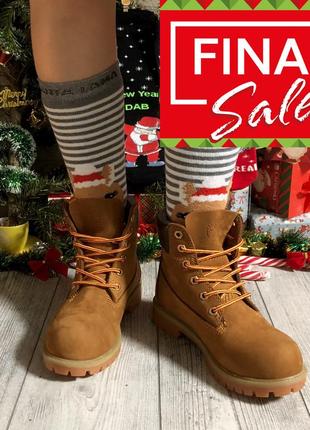 Original! класичні термо черевики timberland 6 in premium rust темно-руді