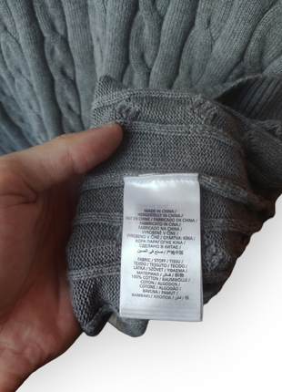 Gant premium cotton мужской плетенный свитер размер xxl оригинал джемпер8 фото