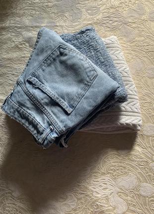 Zara джинсы и свитшот в подарок6 фото
