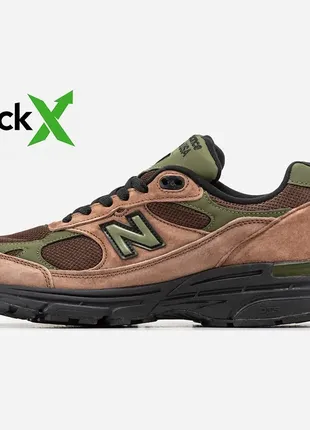 Кроссовки new balance 993 aime leon dore brown