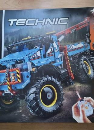 Конструктор lego technic 42070 аварійний позашляховик 6х6