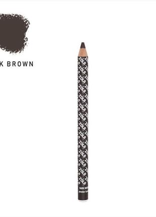 Олівець для брів zola - dark brown (темно-коричневий)
