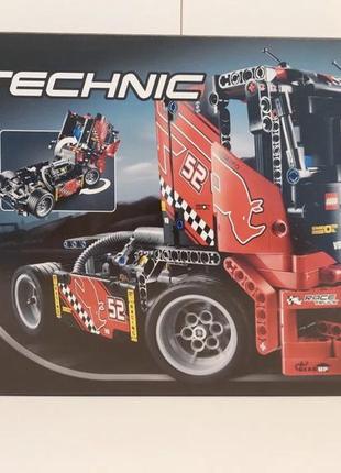 Конструктор lego technic 42041 гоночна вантажівка speed ​​build review