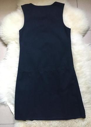 Шкільний чорний сарафан george 128-134