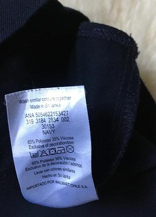 Шкільний чорний сарафан george 128-134