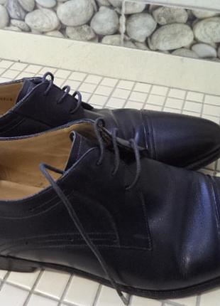 Bally кожанные туфли 43р