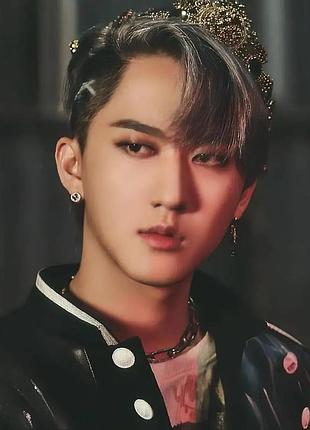 Постер со чанбин стрей кидс seo chang-bin stray kids crown