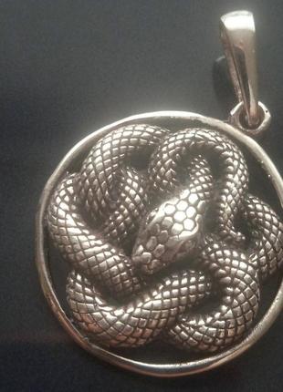 Кулон срібна змія 135-кул