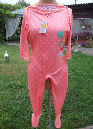 ( 5 лет  рост 104 / 110 см ) трикотажный комбинезон  кигуруми пижама новая