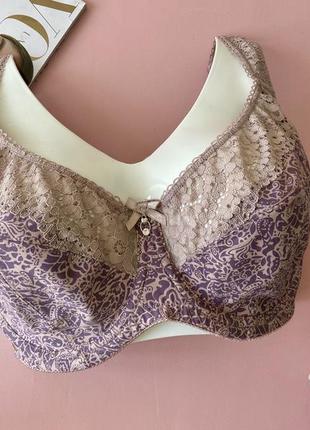 80/85f пудровий ліфчик на чашку f з гладкою спинкою