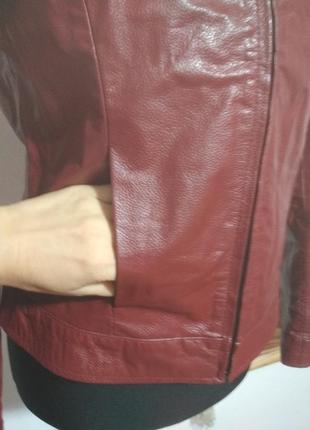 💯 натуральная кожа фирменная базовая кожаная куртка супер качество!!!3 фото