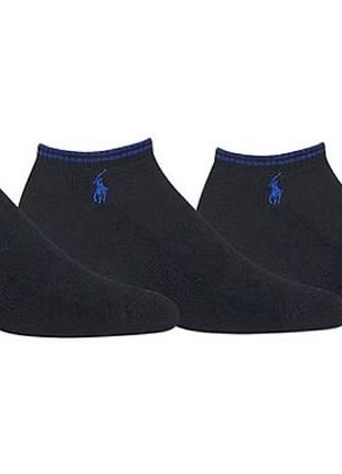 Набор из 3х пар спортивных носков polo ralph lauren athletic ankle socks до щиколотки
