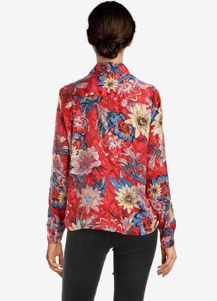 Блузка с цветочным принтом vero moda, xs/ s/ m/l3 фото