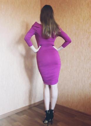 Сукня малина 2