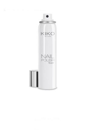 Спрей-фіксатор лаку для нігтів kiko milano