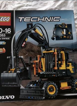 Конструктор lego technic 42053 екскаватор volvo ew 160e1 фото