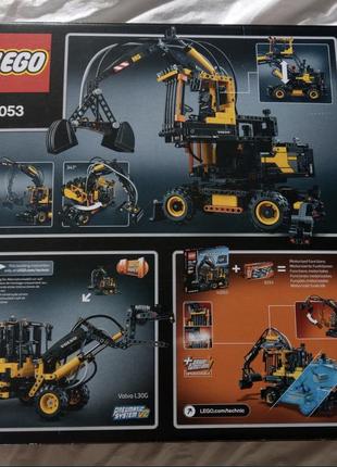 Конструктор lego technic 42053 екскаватор volvo ew 160e2 фото