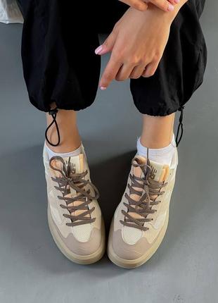 New balance ct302 beige женские кроссовки кеды консультации4 фото