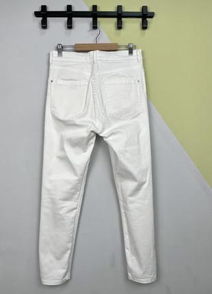🦋mango белоснежные джинсы скинни7 фото