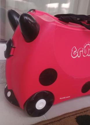 Чемодан для дітей trunki божа корівка