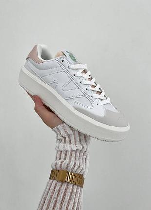 Женские кроссовки new balance ct302 pink white new