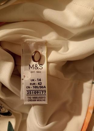 Платье "футляр" с цветочным принтом от "marks &amp; spenser"7 фото