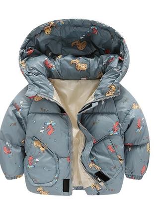 Детская утеплення куртка для мальчика. демисезоння куртка для мальчика и девочки