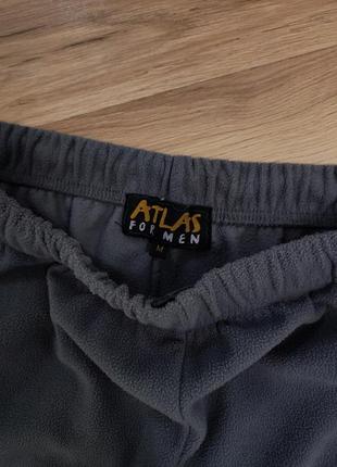 Штани брюки спортивні фліс чоловічі широкі atlas, розмір m, l, xl, xxl3 фото