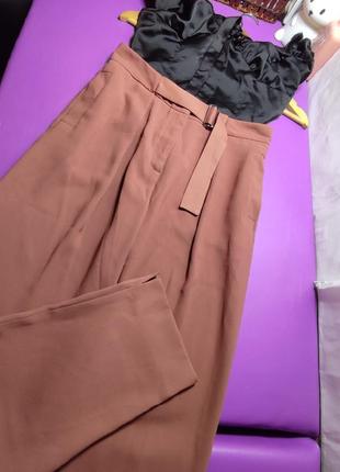 🛍️ брюки классические на высокой посадке до лодыжки 🛍️ подпишись чтобы быть в курсе ежедневных обнов 🛍️