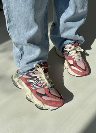 Женские кроссовки new balance 9060 cherry blossom