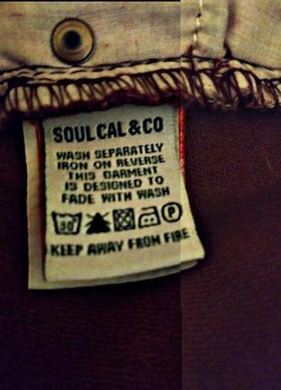 Стильные короткие джинсовые шорты ведущего американского бренда soulcal &amp; Co5 фото