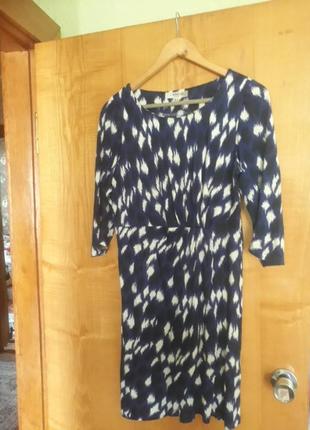 Шок!🤔очень дешево!💯вискозно/шелковое оригинальное красивое платье/ туника от бренда,l.k.bennet," лондон