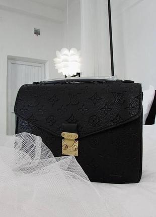 Louis vuitton super pochette black bag4 фото