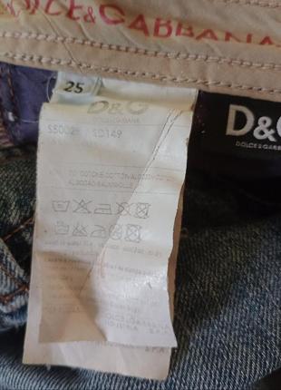 D&g. брендовые джинсы оригинал  шикарные стильные4 фото