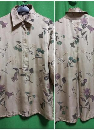 Винтажная блуза шёлк/вискоза etro6 фото