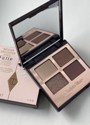 Палетка тіней charlotte tilbury bigger brighter eyes1 фото